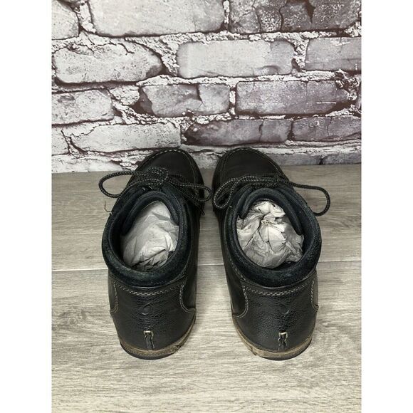 OluKai Hamakua Chukka Black Leather Lace Up Boots Men Sz 9.5M US/42EU 10304-4063 main image 15